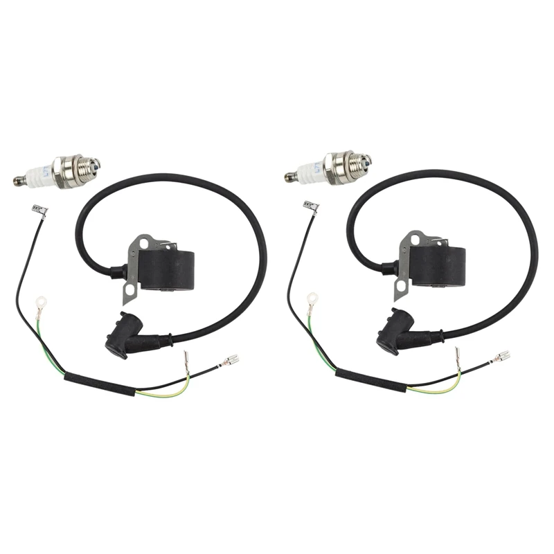 

A48P-2X High Voltage Package Ignition Module Ignition Coil For STIHL 009 010 011 012 020 021 023 025 MS200 MS210 MS250