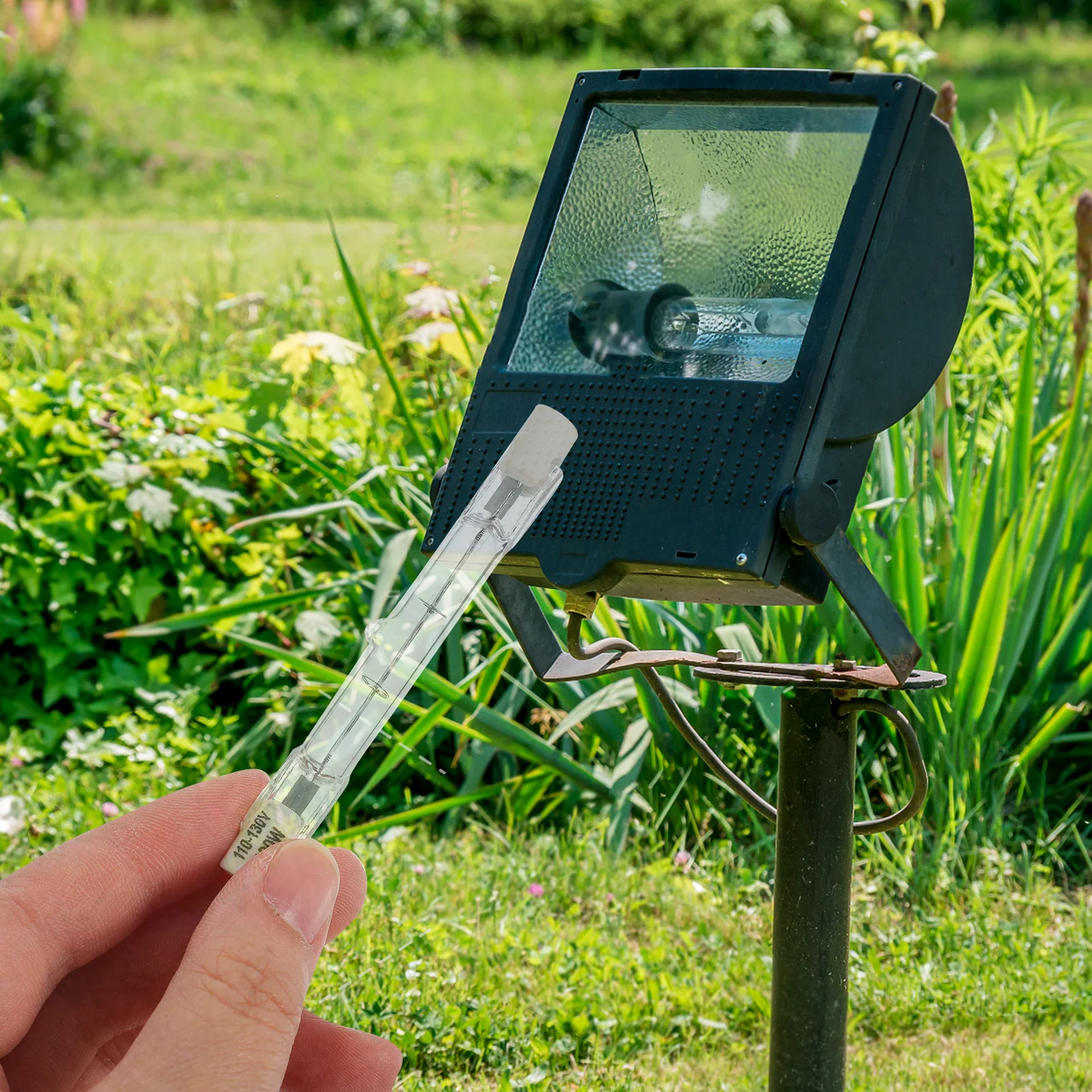 أنبوب ضوء هالوجين قابل للتعديل، أبيض ساطع، عمر طويل، موفر للطاقة، متعدد الاستخدام لإضاءة مكان العمل في المكتب والمنزل