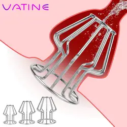 3 Size Prostate Massager Hollow Anal Plug Vagina Expander Speculum Sex Toys For Gay Women 304 Stainless Steel Anus Dilator