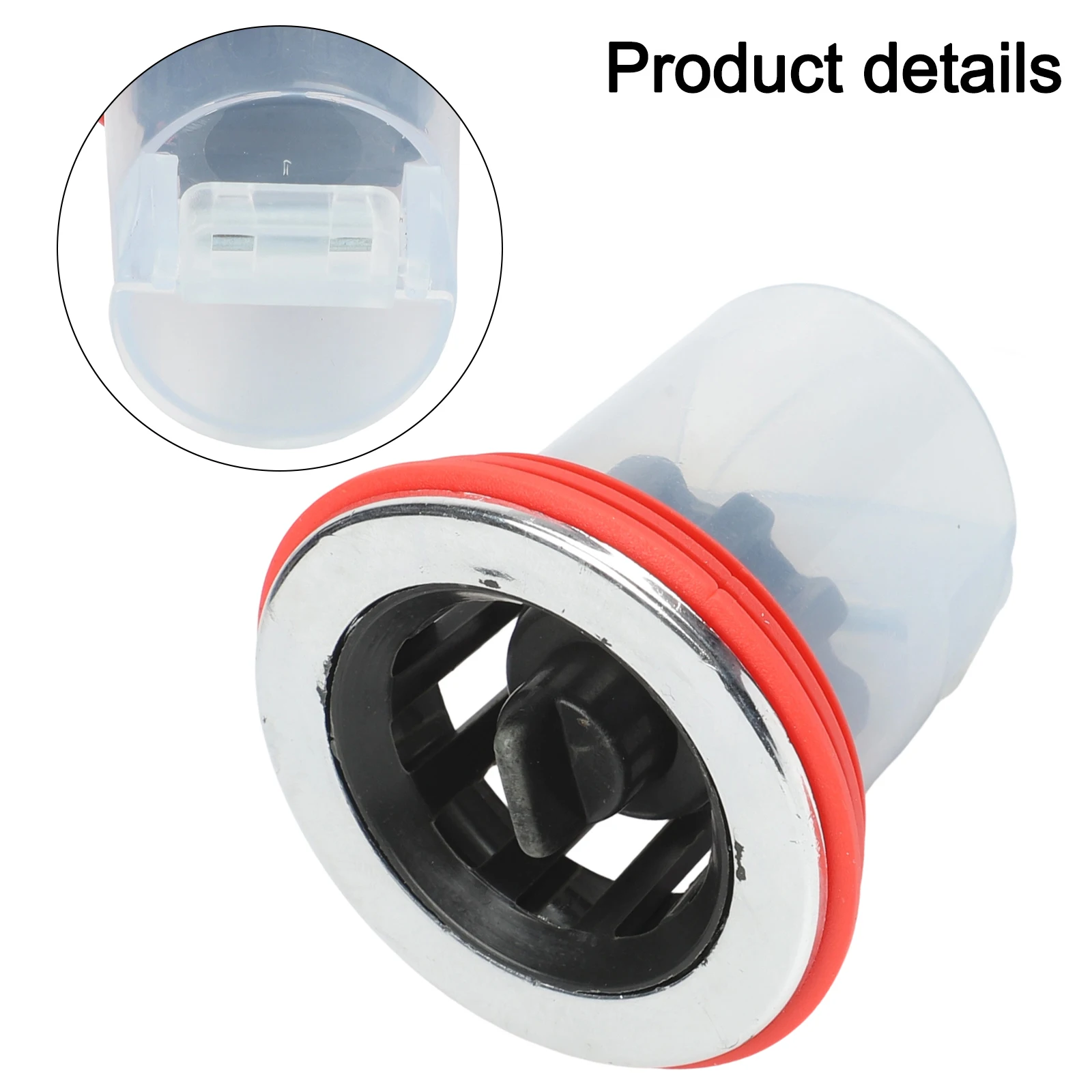 

Bathroom Drain Cover Anti-smell Sewer Filter Compact Size For Convenience Waterproof Sealing Drain Cover Filter Home Environment