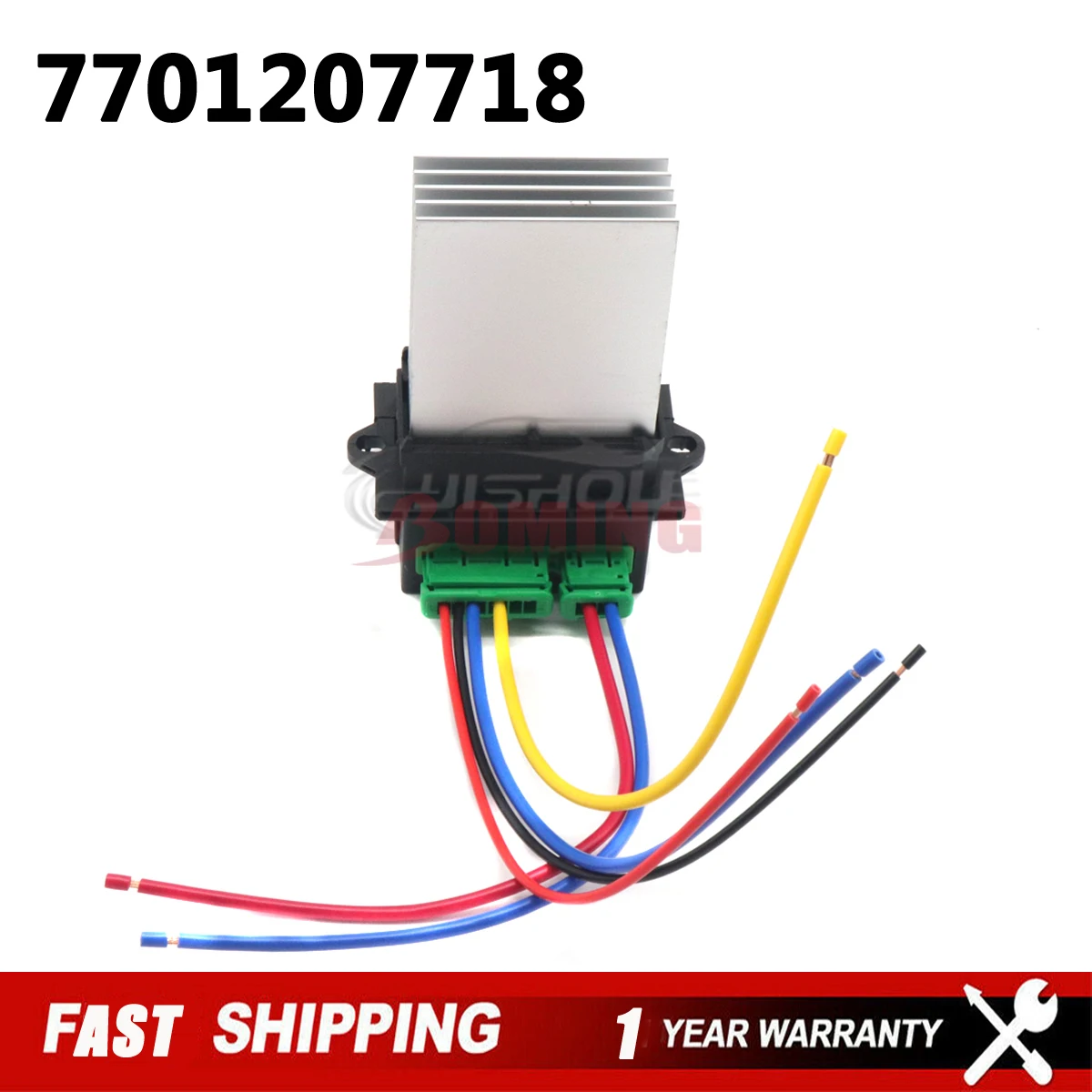 7701207718 7701048390 ใหม่ตัวต้านทานเครื่องเป่าลมเป่าสําหรับ Renault Citroen C2 C3 C5 Peugeot 406 107 207 607 6441L2 คุณภาพสูง