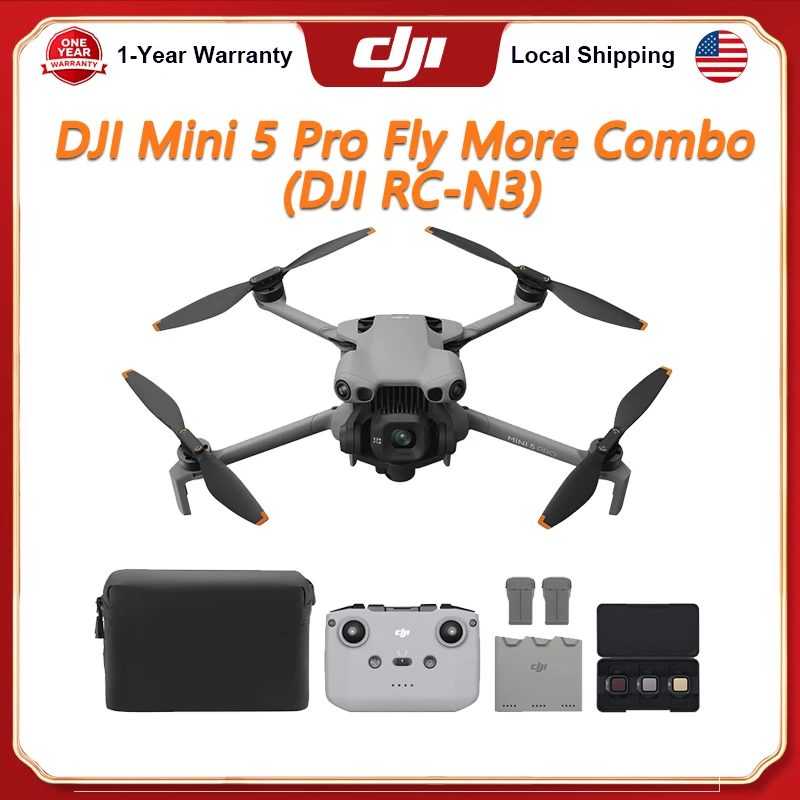 Drone Camera Vlog - DJI Mini 5 Pro Fly Moreコンボ