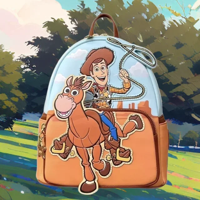 

Детский рюкзак «История игрушек», мини-рюкзак Woody & Bullseye, классная сумка для девочек