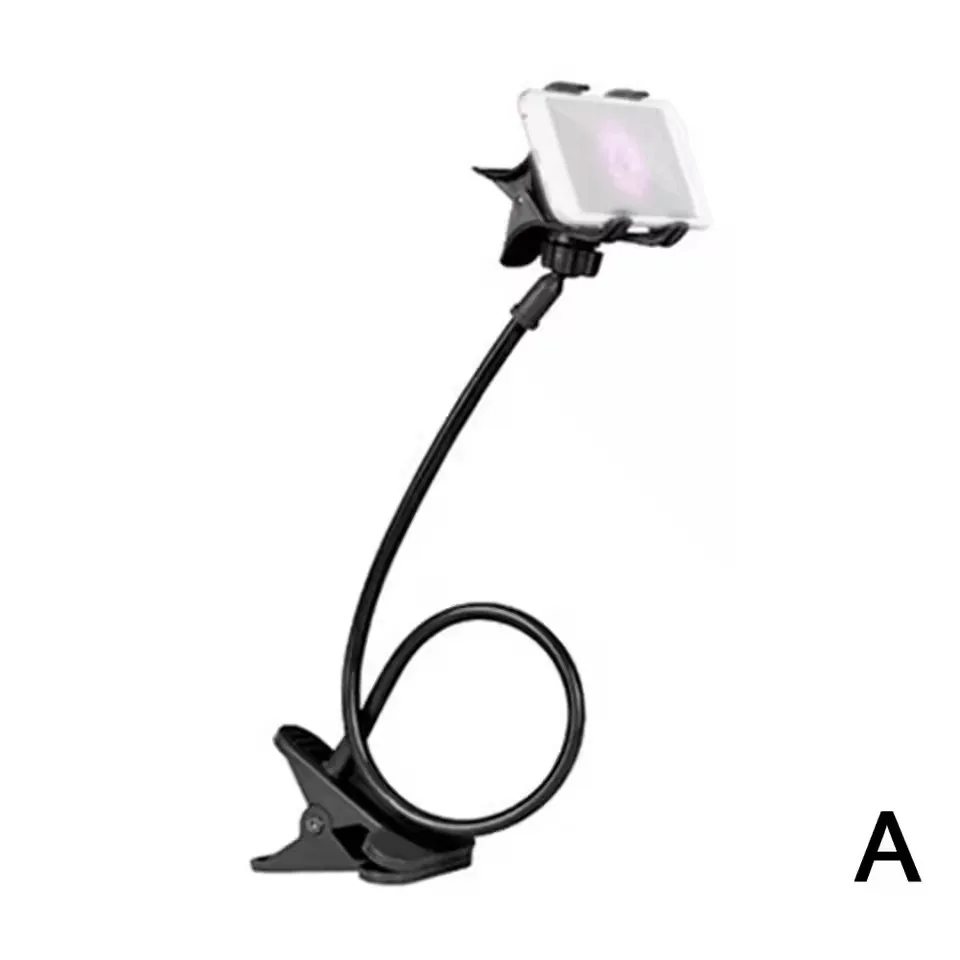 حامل هاتف محمول عالمي مرن كسول حامل قابل للتعديل مشبك الهاتف الخليوي المنزل السرير سطح المكتب جبل قوس حامل الهاتف الذكي