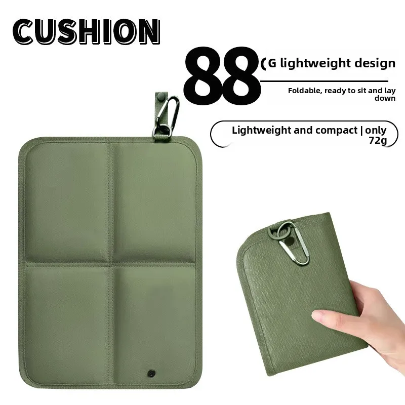 

Outdoor foldable cushion, portable, waterproof, thickened Oxford cloth, moisture-proof mat for camping and lawns