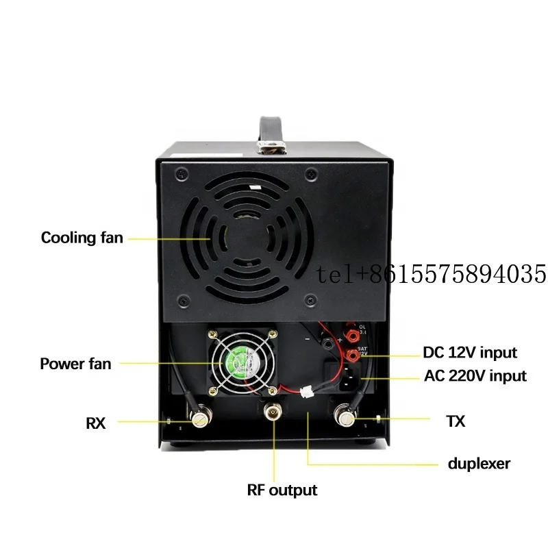 

2026 New TKR-868G VHF/UHF Analog Repeater for Kenwood 50km Communication Range 30W Output Mobile Radios Car Radios 50km Wireless