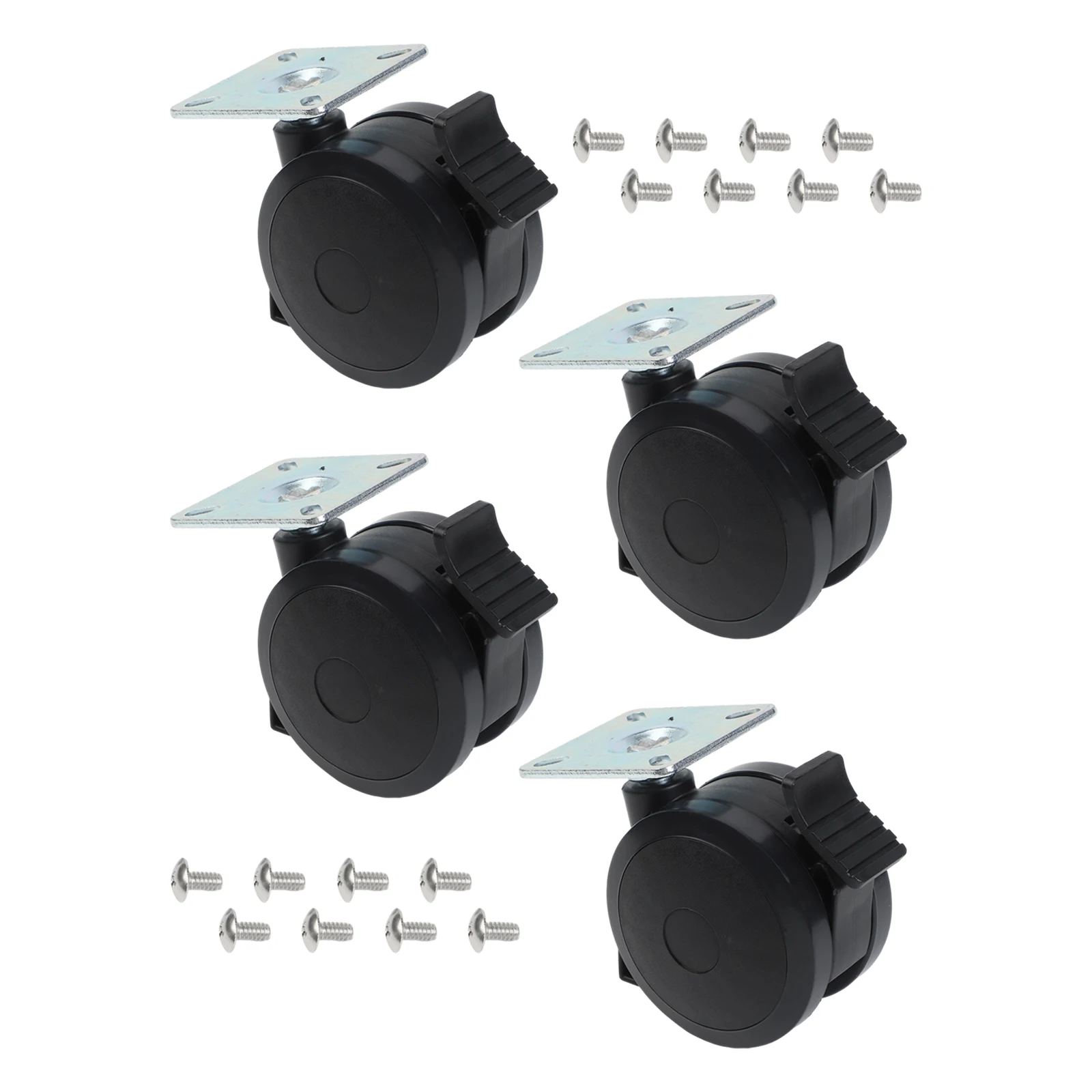 Grill Casters Set Plastic Wheels For WEBER For SPIRIT 200/300 Series Grills Replacement BBQ & Grill Repair Spare Parts