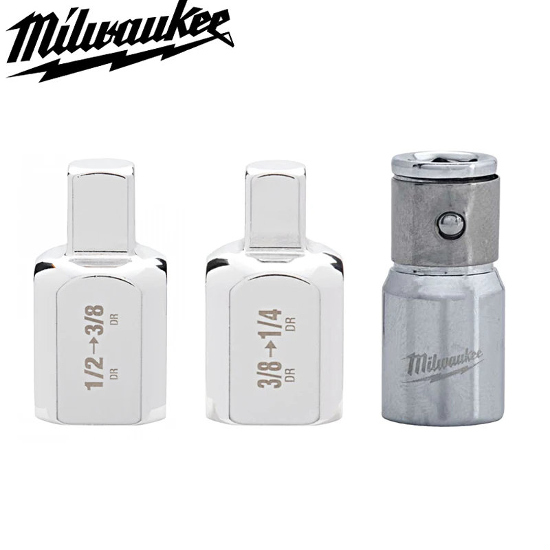 Milwaukee Drive Adapter 4932480649 4932493961 4932480648 Anti Roll Anti Rust Chrome Coating Tool Accessories