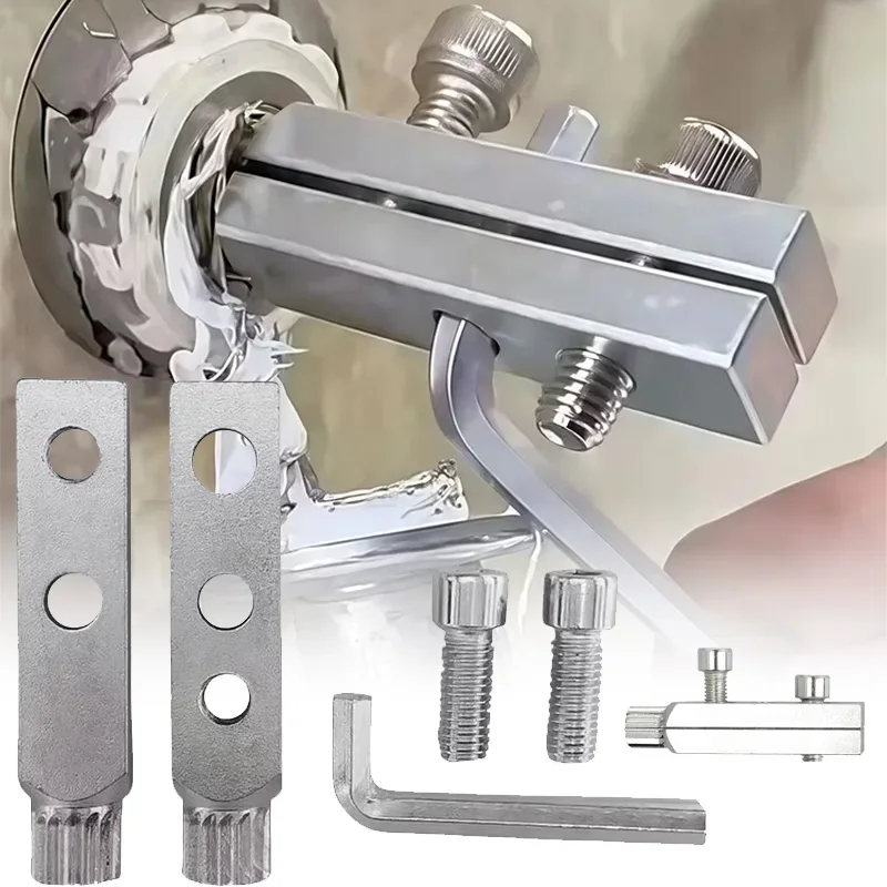 

Набор винтов для зачистки труб, экстрактор сломанной проволоки для водопроводного крана и ручка гаечного ключа из нержавеющей стали, поврежденный ниппель, инструмент для легкого удаления