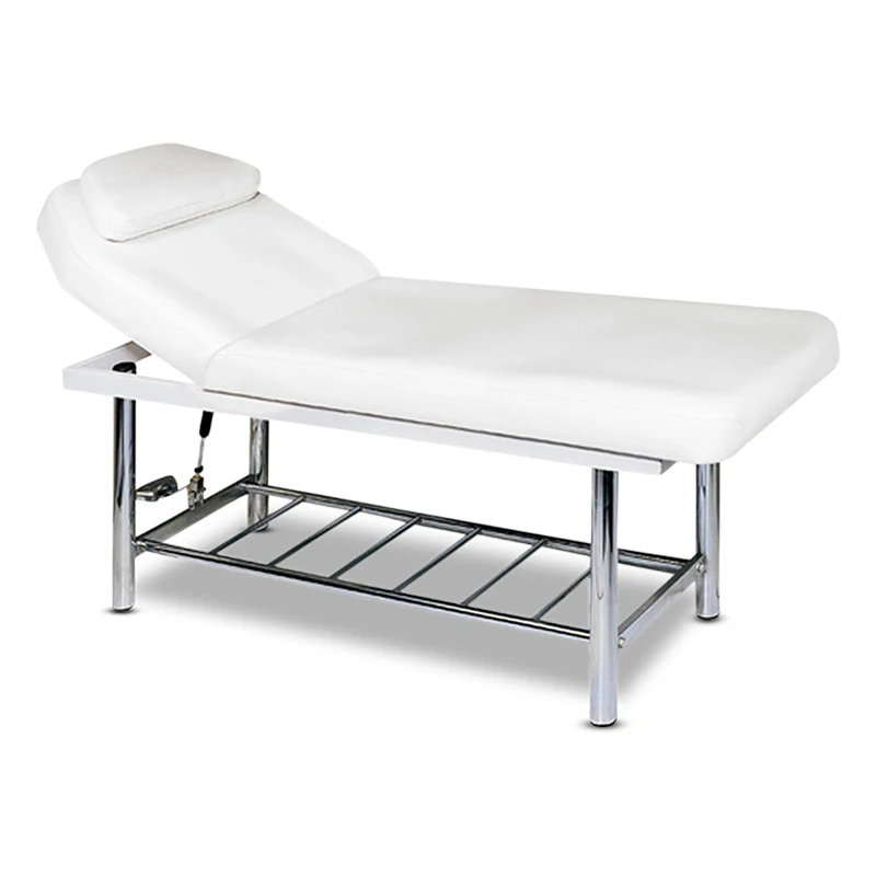 Modern Luxury Beauty Salon Furniture white Treatment Massage Table Lash Spa Facial Bed