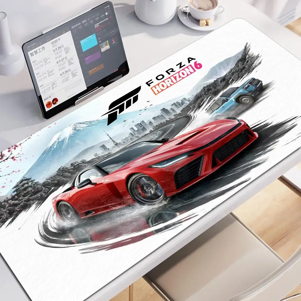 

Fast Racing Game F-Forza Horizon Mouse Pad Mousepad Large Gaming LockEdge Thickened PC Table Desk Mat