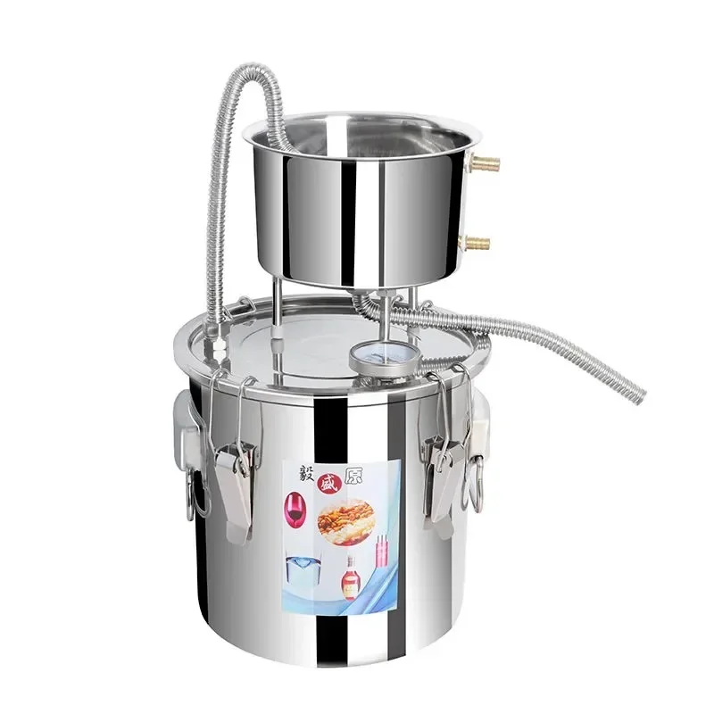 DIY for 20-liter distiller,  for 304 stainless steel, alcohol, alcohol manufacturing, wine oil, baking equipment