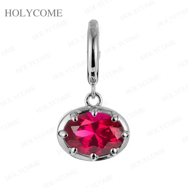 Neue Anhänger-Halskette mit Moissanit & Laborgezüchteten Edelsteinen in Rund/Perle/Oval/Herz/Marquise/Smaragd-Form aus S925 Silber - Einzigartiger Modeschmuck – Detail 36