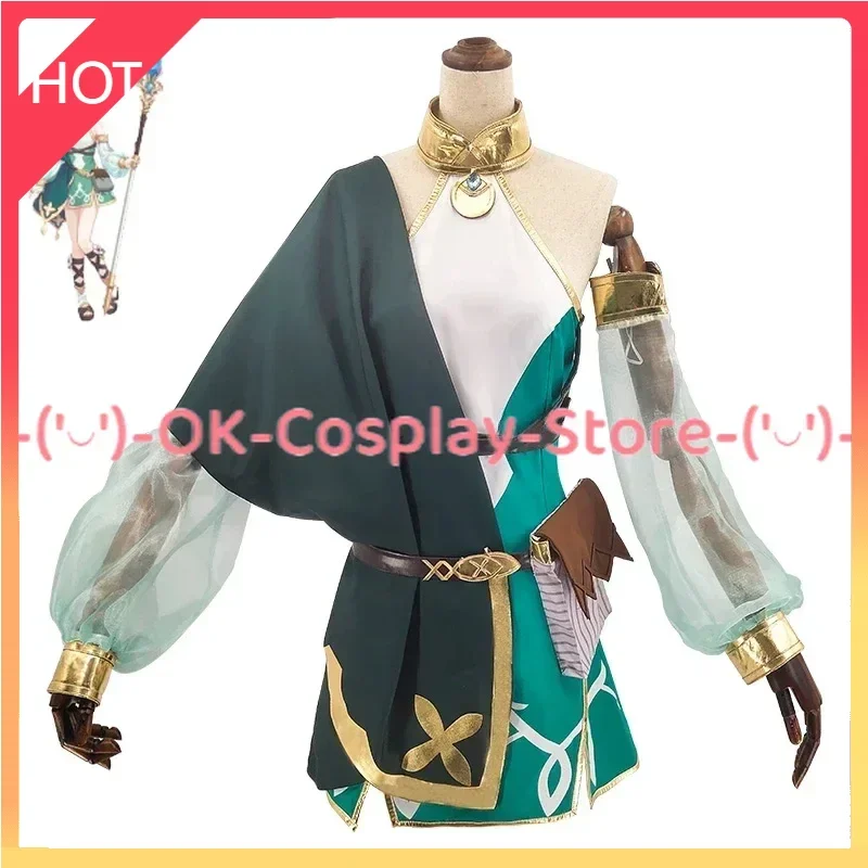 Anime Princess Allergic Cosplay Costume pour femme, Re:Dive, Natsume Warrikoro, Halloween Carnival Unifomrs, Robes avec sac, Ensemble complet