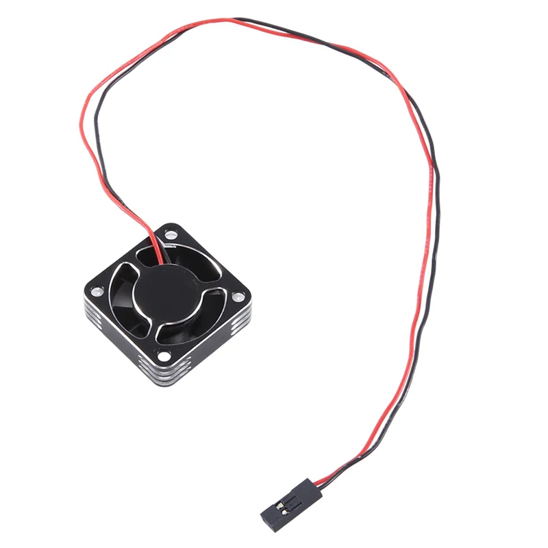 ABKI-Metall Shell ESC Motor 25Mm Lüfter High-Speed Wärmeableitung Lüfter Kühler Für RC Auto Ersatzteil