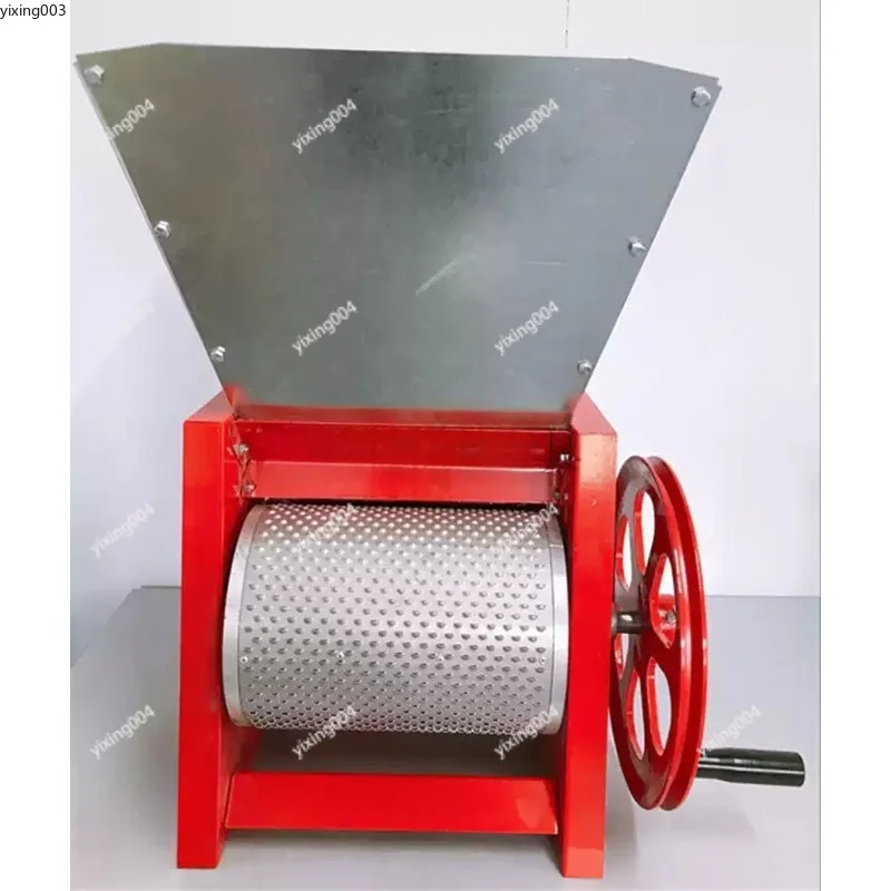Hand‑Crank Manual Coffee Pulper Fresh Coffee Cherry Fruit Peeling Shelling Machine for Small Farm Processing Equipment 4