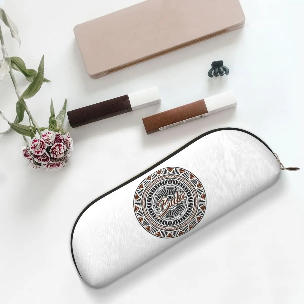 Fiji Bula Kesakesa Дизайнерские пеналы Пенал для хранения канцелярских принадлежностей Большая вместительная коробка для ручек Сумка-карандаш для студентов