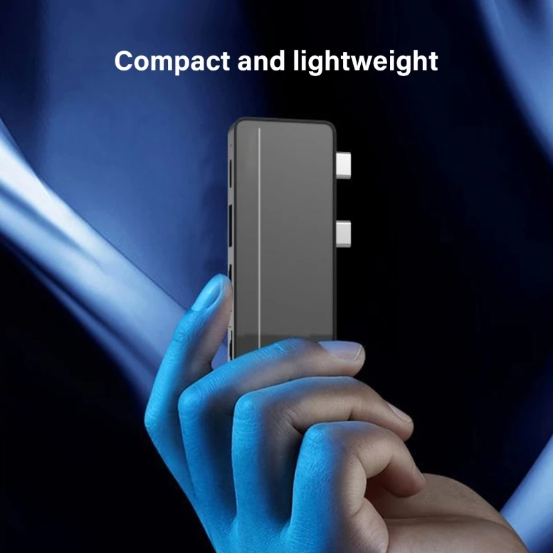 محطة إرساء USB C لـ Pro9/8/× 4K DESOLY DATELOY 5GBPS