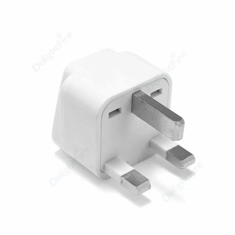 1pc CE Universal UK Plug Adapter US American EU European AU To 3 Pin British Travel Power Adapter Plug Socket Electric Outlet