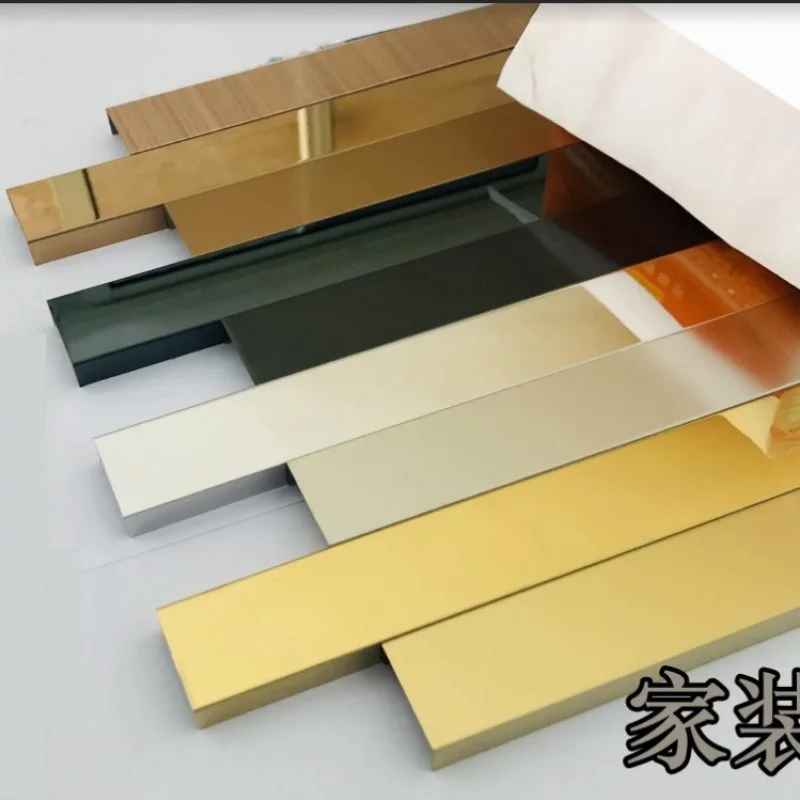 Customized. Stainless Steel U-Shaped Slot Decorative Moulding Door Set Window Frame Edging Blank Holding Groove Corner