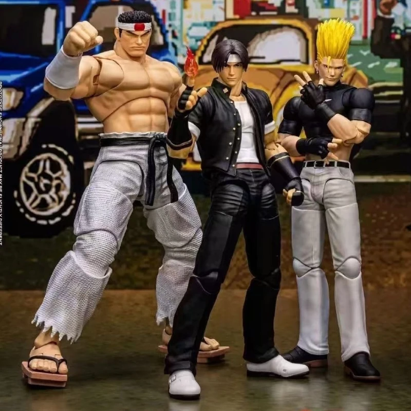 

100%Official Genuine Hot King Of Fighters 98 Series Movable Figurine Desktop Decoration Ornament Collection Toys Birthday Gifts