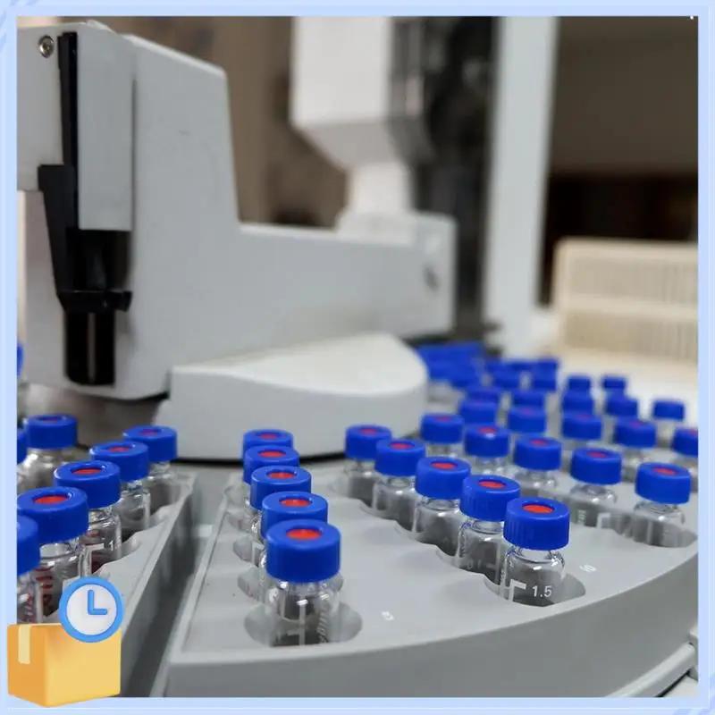 Popular 2Ml Autosampler Vial, HPLC/GC Vials 9-425 Lab Clear Vials Sample Vial Screw Cap Writing Patch