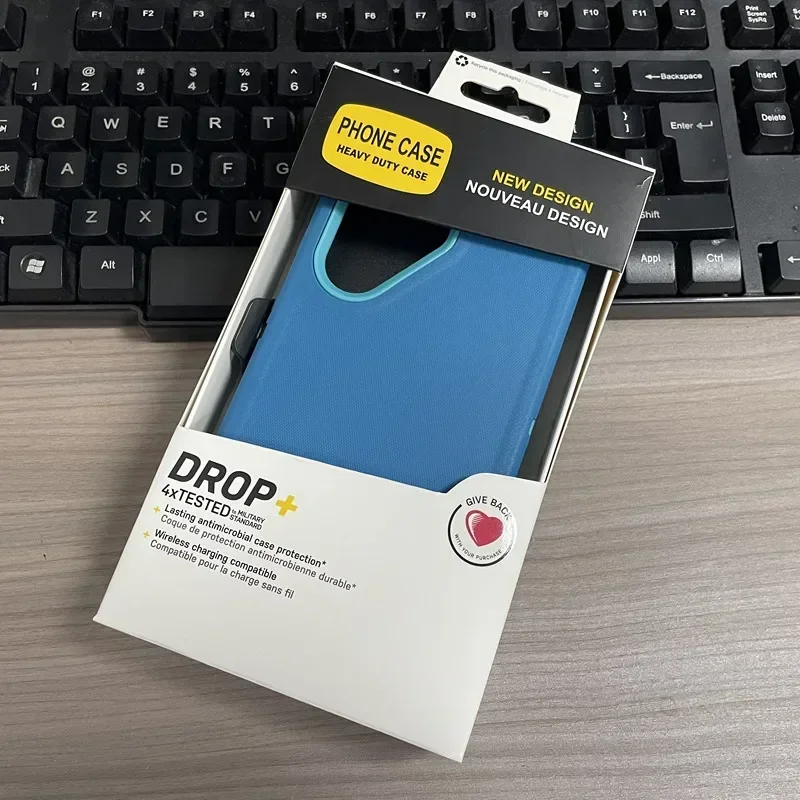 Mehrschichtige Robuste Schutzhülle mit Clip für Samsung S26 FE S25 Edge S24 S23 S22 Ultra Plus OTT-Box Sturzsichere Abdeckung – Detail 10