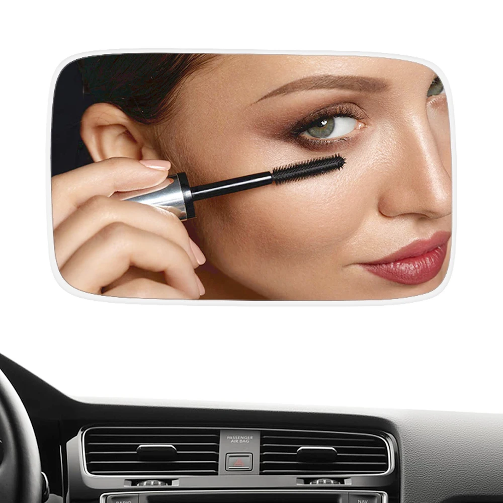 Lusterko samochodowe na osłonę przeciwsłoneczną, lusterka kosmetyczne z klipsem, lusterko kosmetyczne HD do wnętrza samochodu, uniwersalne lusterka na osłonę przeciwsłoneczną do ciężarówek