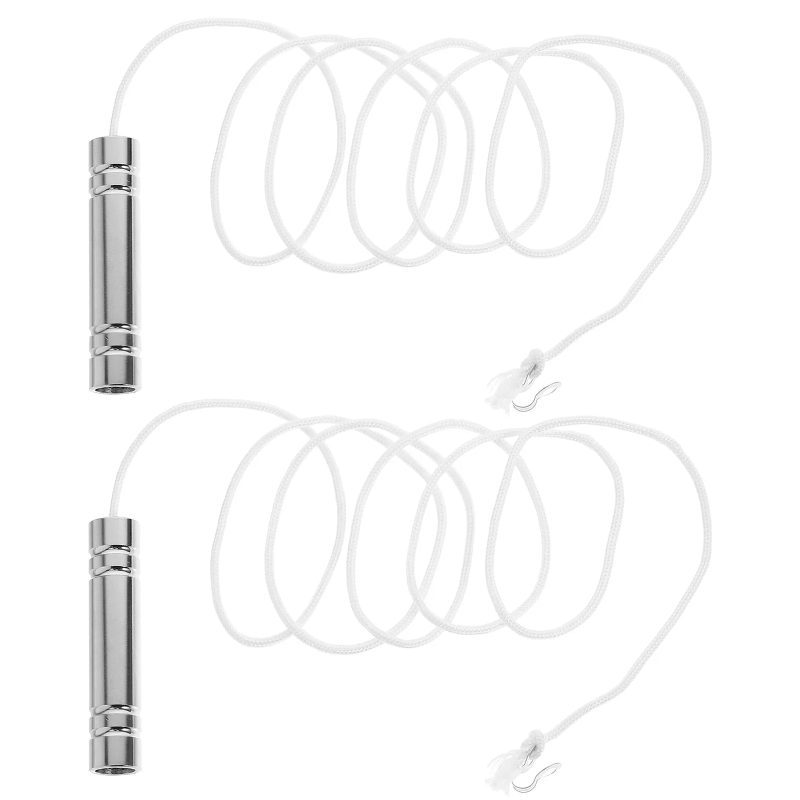 

2Pcs Pendant Pull Cord Handle Metal Light Bathroom Chain Lanyard Sturdy Unique Easy Versatile Hardware Ornament