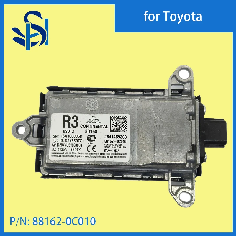 

88162-0C010 Blind Spot Sensor Module Distance sensor Monitor For 2011-17 TOYOTA Sequoia