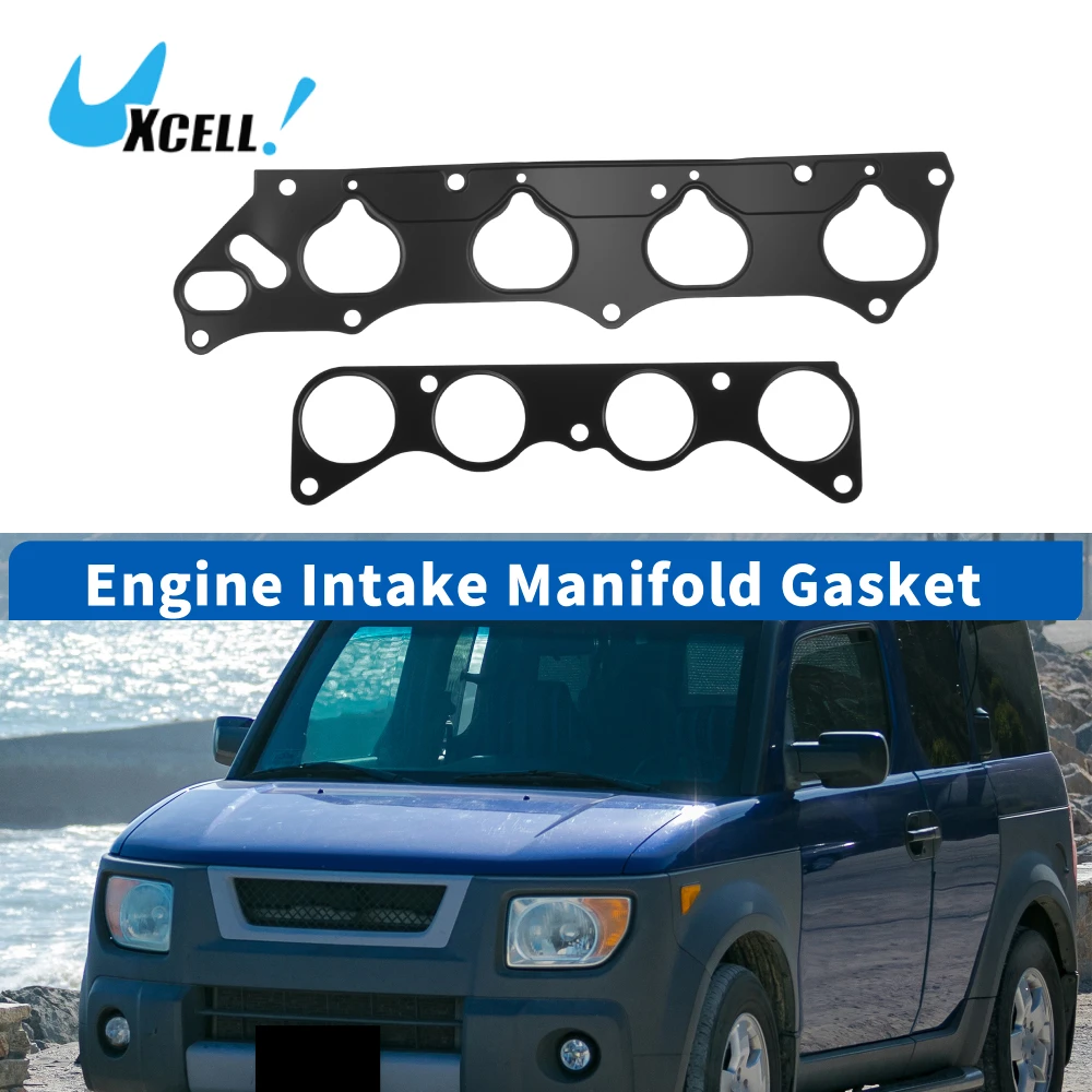 Juego de Juntas del Colector de Admisión del Motor Uxcell para Honda Accord 2003-2007, para Honda CR-V 2007-2009, Kit de Juntas del Plenum de Inyección de Combustible