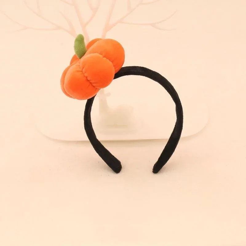 Decorazione personalizzata per feste di Halloween Super Cute Funny Pumpkin Cloth Headband Ghost Festival Gifts Happy Kids Girls Headwear