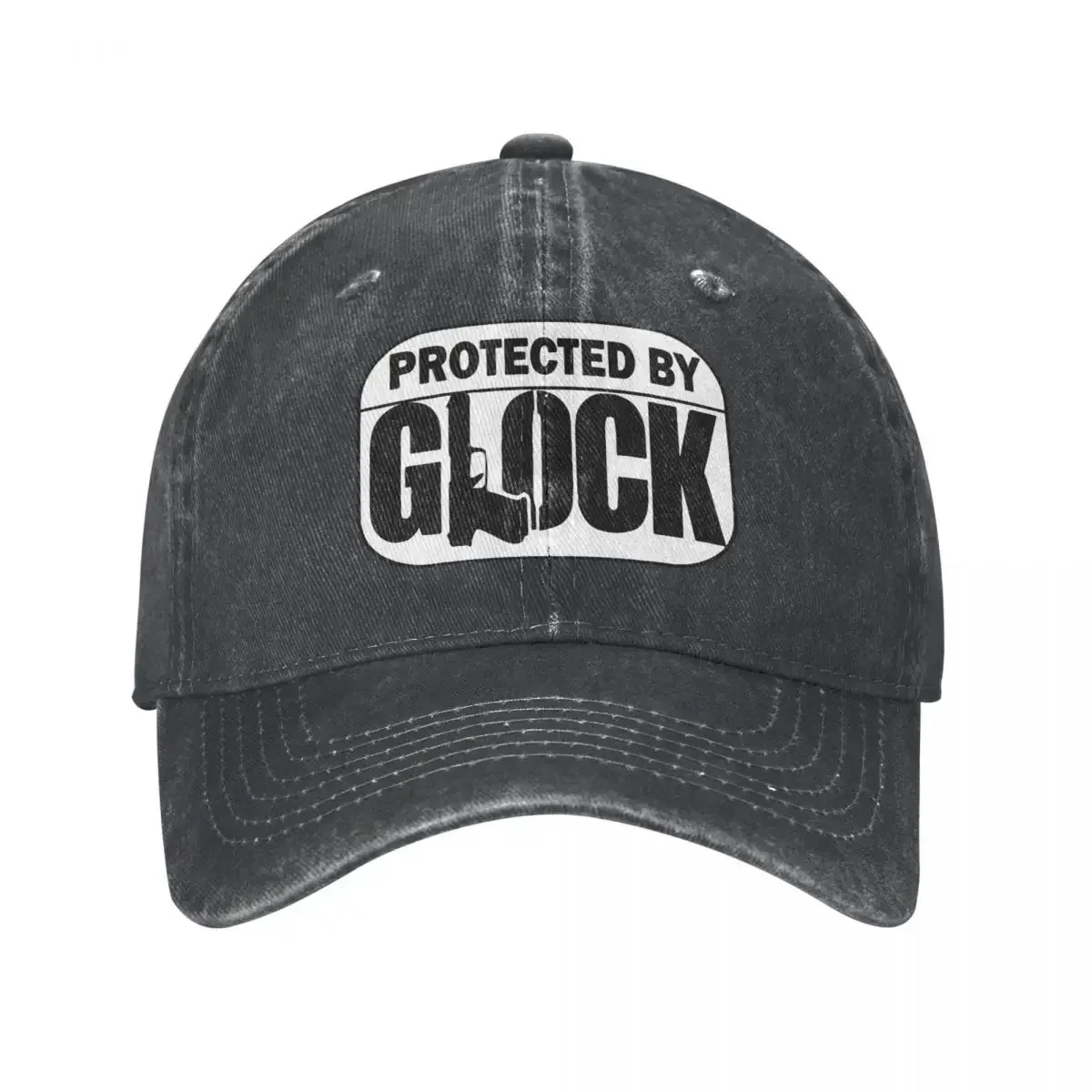 Glock Gun Baseball Caps Fashion Distressed Washed Tactical Shooting Snapback Hat Unisex Style Outdoor Running Golf Caps Hat