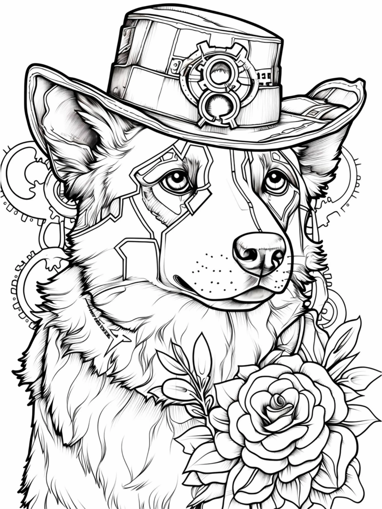1pc Art Coloring Book Original Upgraded Paper Thickened 22 Pages Coloring Books Gift For Holiday Birthday Party Fashion Dog