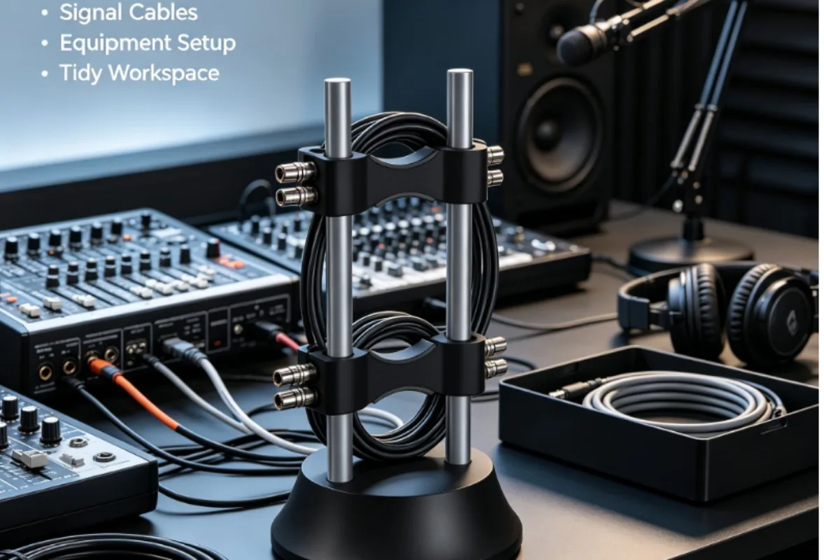 Universal Stainless‑steel Bracket, Multifunctional Cable Management Support Frame