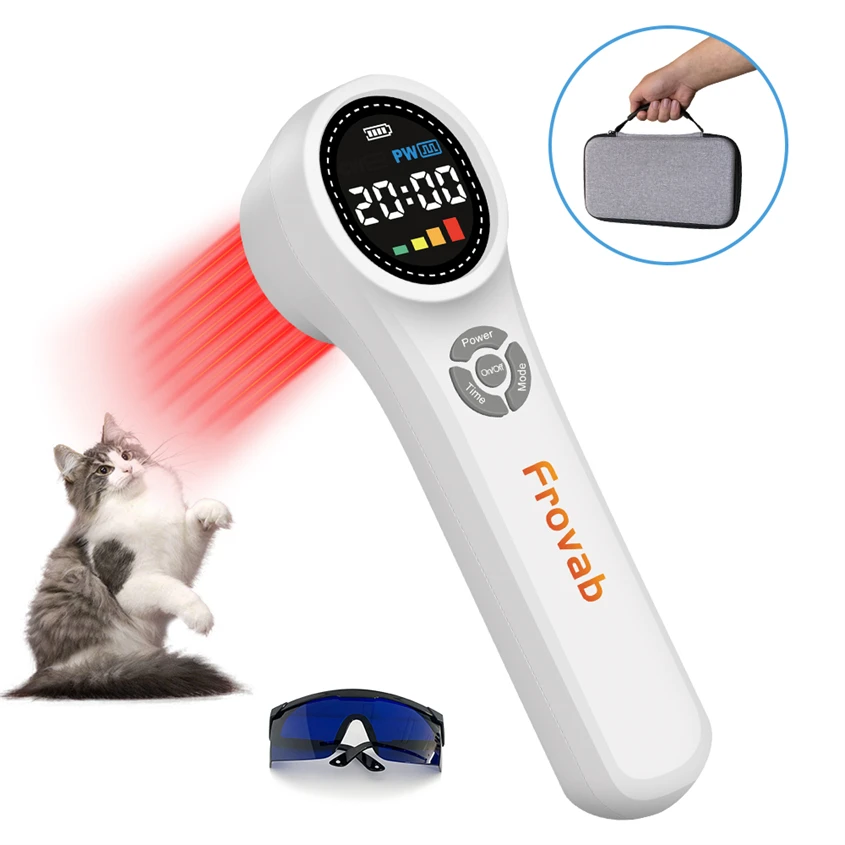 Cold Laser Therapy MLS Laser Therapy for Back Low Leg Pain Release Red Light Laser Physiotherapy for Dogs for The Home Care