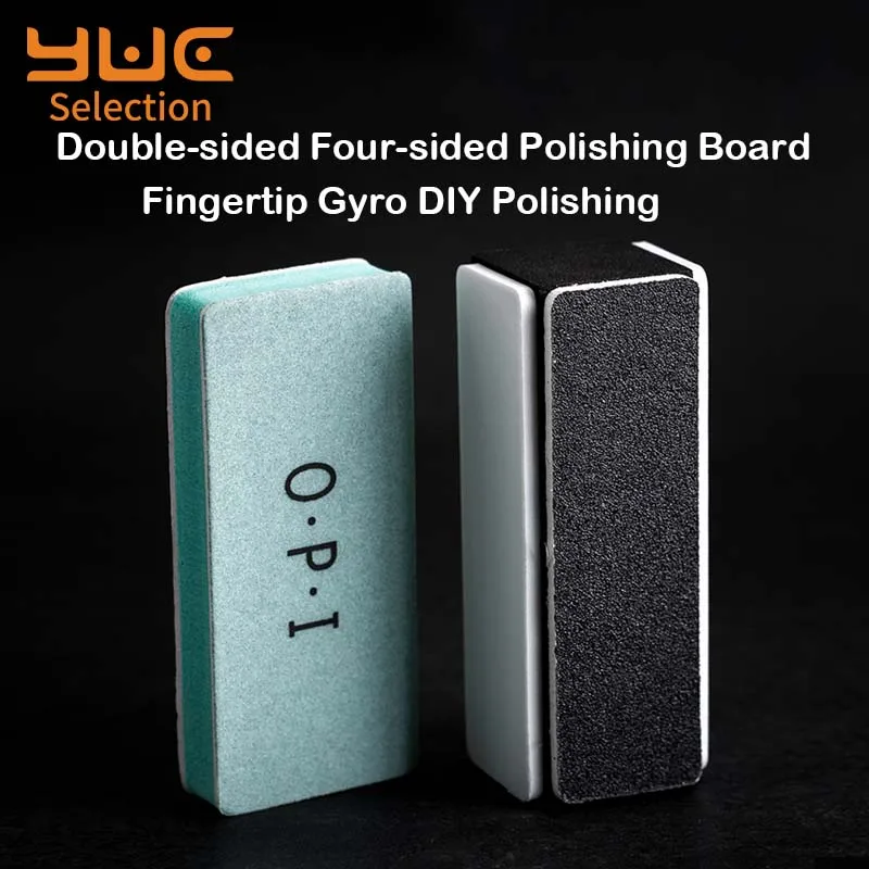 YUC Polishing Board Set LAUTIE Fingertip Spinner Polishing Board  Fingertip Gyro DIY Accessories Tool Metal Polishing Tool