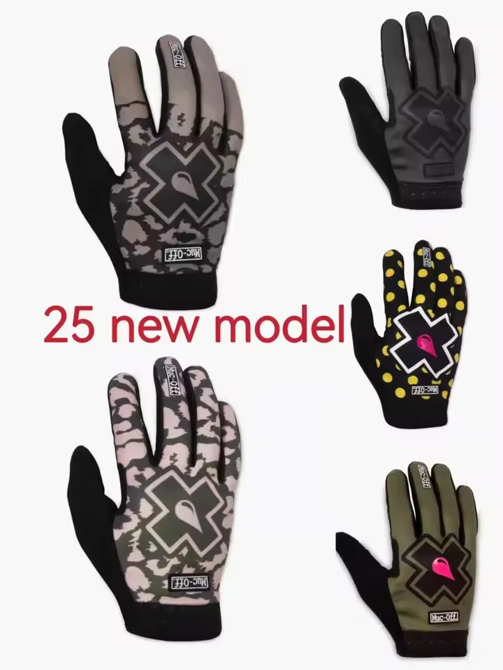 2025 NEW Cycling muc off Moto Gloves Mountain Bike mx motorcycle Top Motocross Glove Men MTB DH MX MTB Riding Gear Protective