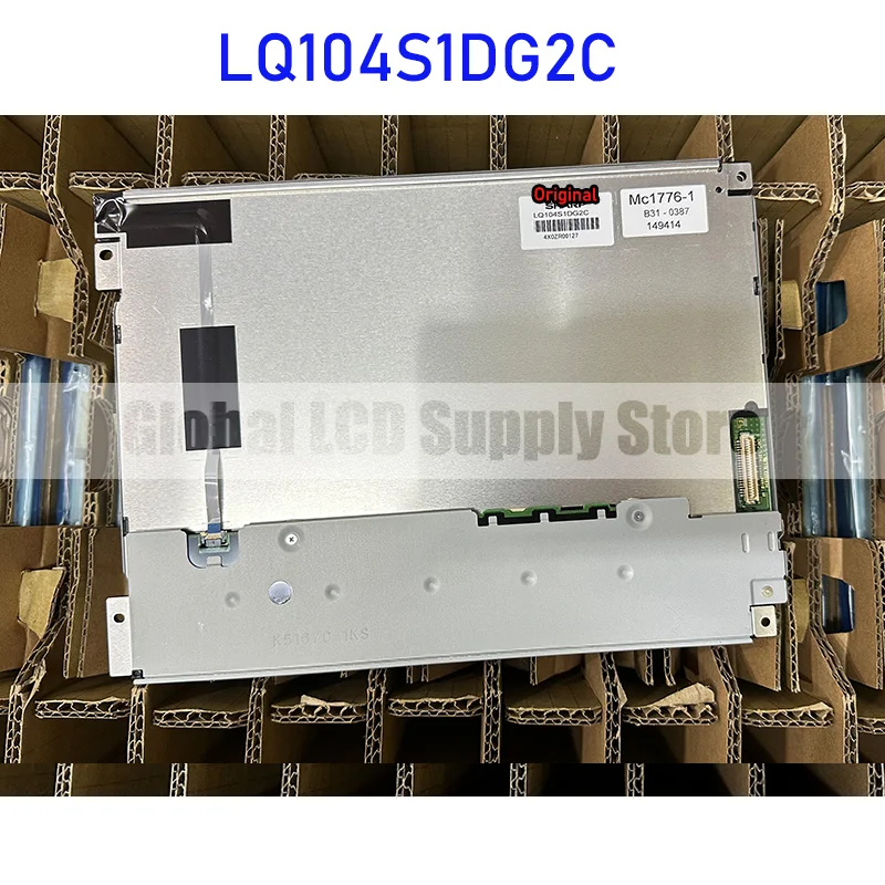 

LQ104S1DG2C 10.4 Inch LCD Display Screen Panel Original for Sharp 41 Pins Connector Brand New 100% Tested