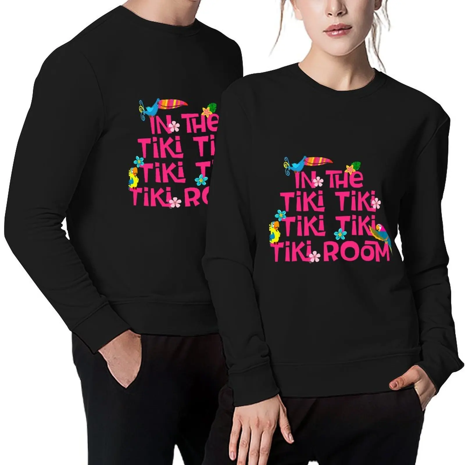 

Tiki Room Birds Pullover men clothing male clothes autumn jacket men men clothes sweatshirts