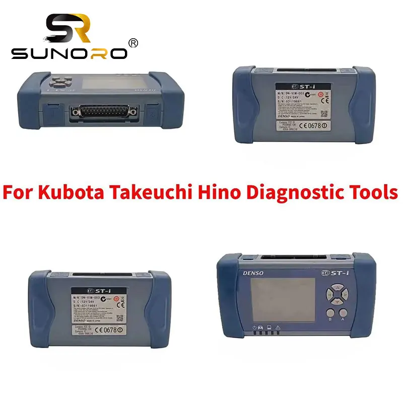 For Denso Interface KUBOTA Takeuchi HINO Diagnostic Kit Heavy  Engine Diagnostic Tester Dst-i with Diagmaster DX Software