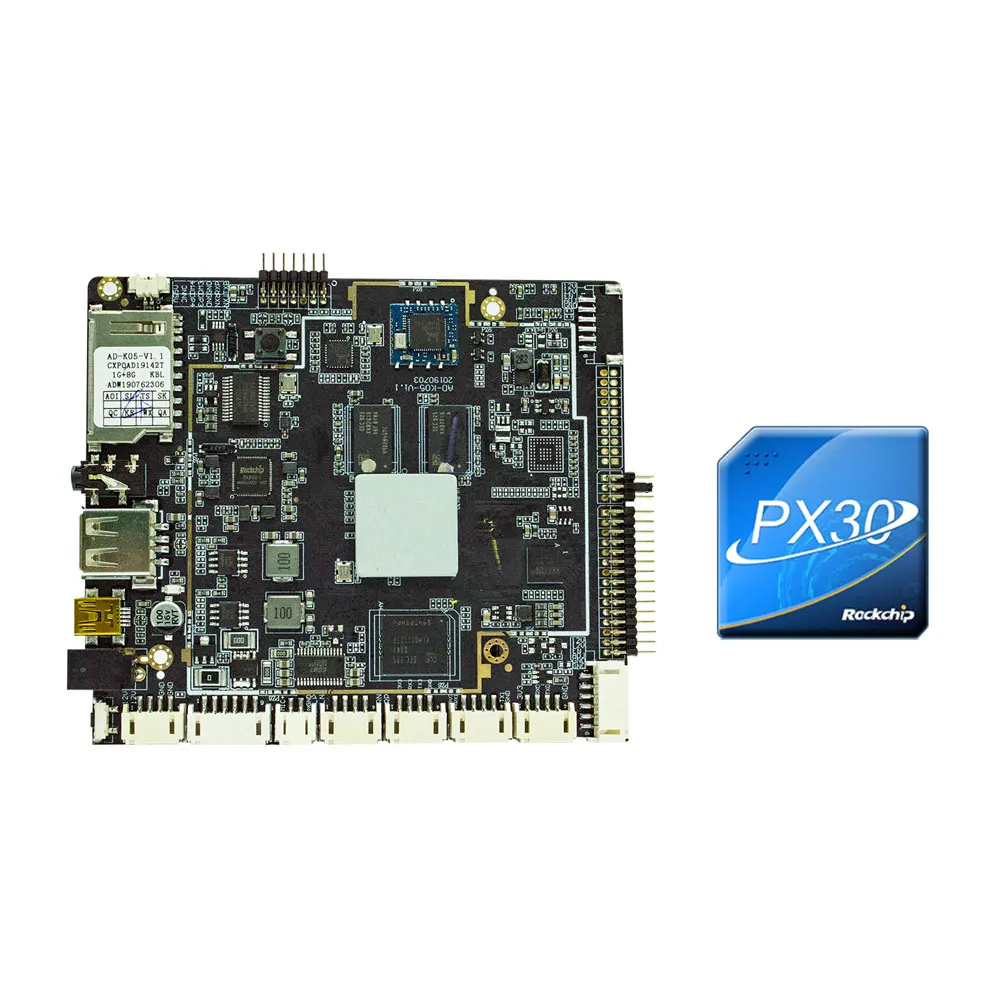 

PX30 PCBA Android Board RJ45 WIFI BT Digital Signage Board для рекламного дисплея торгового центра