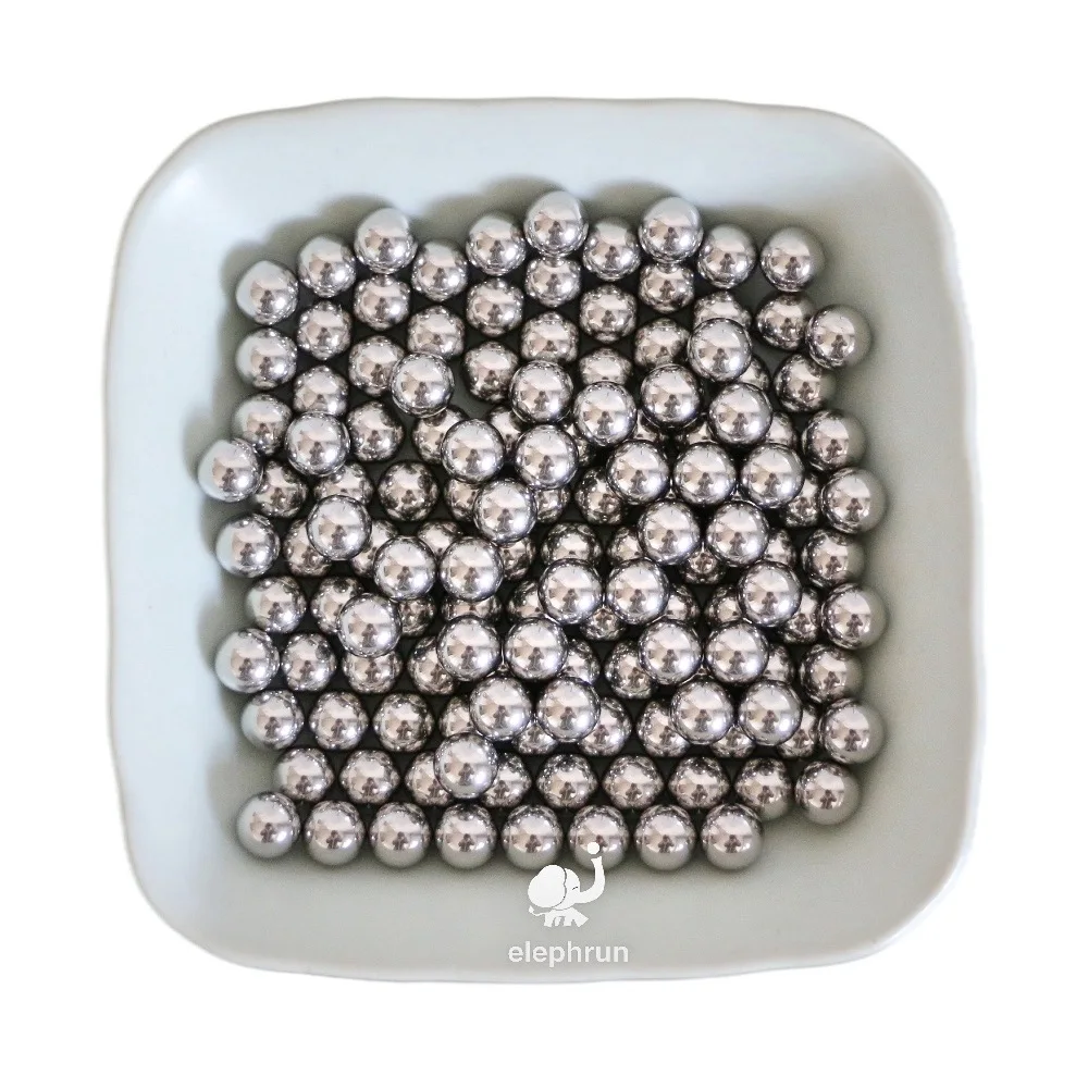 

AISI 316 Stainless Steel Ball 6mm 6.35mm (1/4'') 7mm G100 For Bearings Valves Bumps Sprayers and Body Jewels
