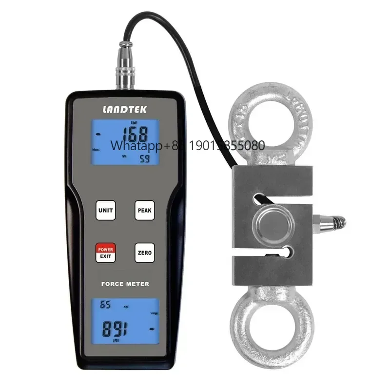 

FM-204 Dynamometer Analog Push Pull Force Gauge Thrust Sensor Instrument for Electronics and Building Hardware