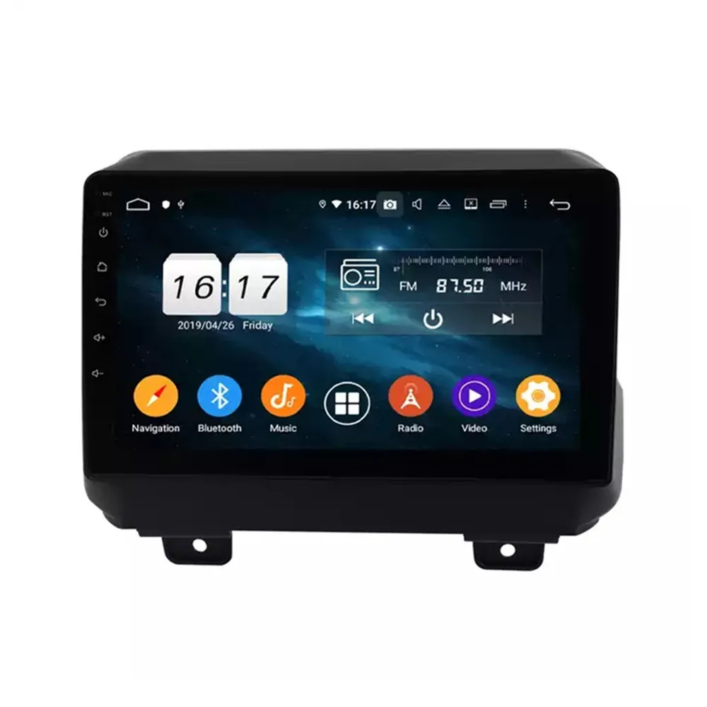 

9" Car Radio 8 Core 8+128G Android 13 MT8667 Wireless Carplay Dsp For JEEP Wrangler 2018-2020 Car Radio PX5 Multimedia Player