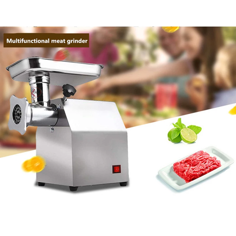 Commercial Meat Mincer Machine Carrot Pork Mincing Meat Grinder Machine Garlic Meat Grinding Machine Sausage Filling