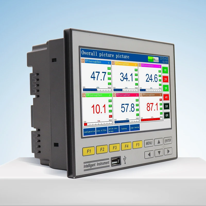 16-Channel RTD Data Logger 6 Relay Outputs Industrial Application RS485 Optional Real-Time Display OEM/ODM Customization Support