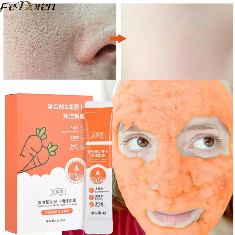 

Face Cleaning Bubble Mask Shrinking Pore Remove Blackhead Deep Cleansing Oil Control Anti-Acne Brighten Whitening Face Skin Care