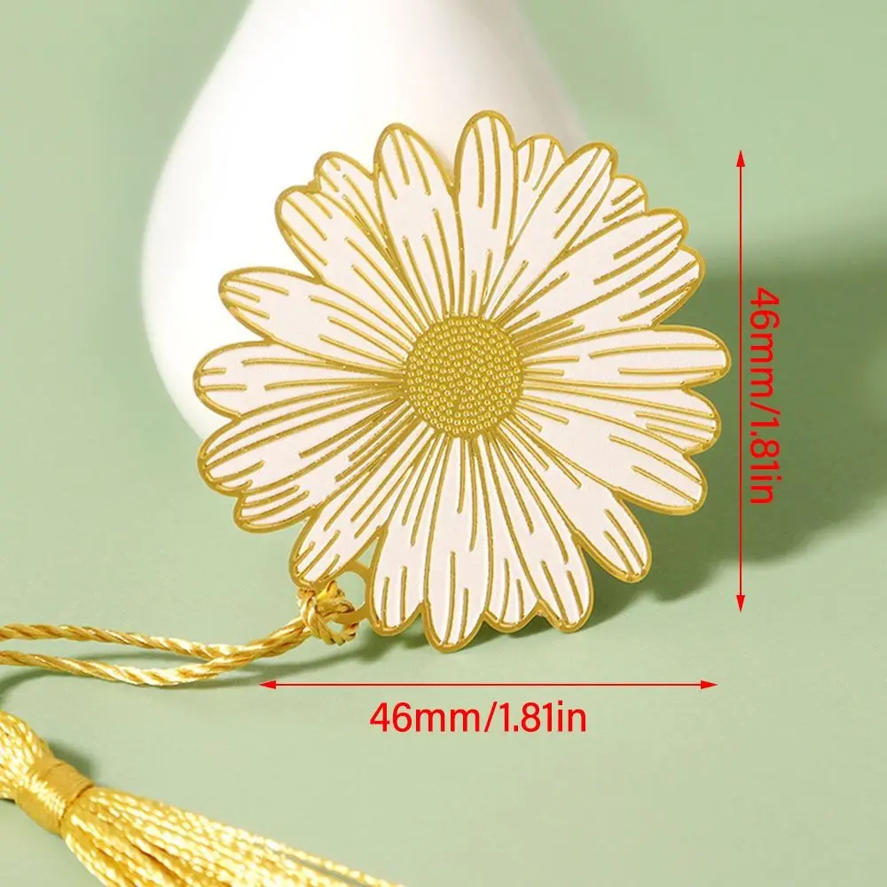 3PCS School Office Supplies Flower Leaf Decoration Student Gift Reading Assistant Pagination Mark Bookmark Book Clip