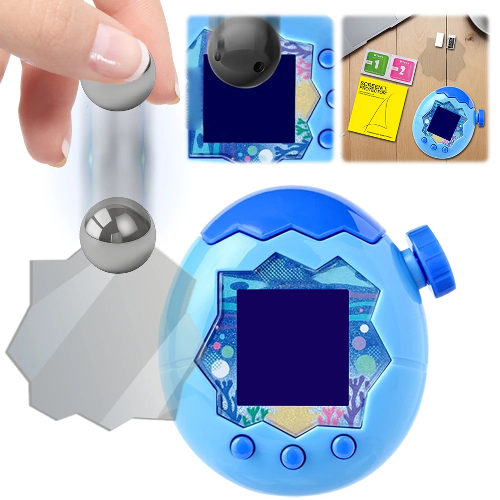 واقي شاشة شفاف من مادة TPU الناعمة المقاومة للخدش، واقي شاشة ناعم رفيع للغاية لـ Tamagotchi Paradise